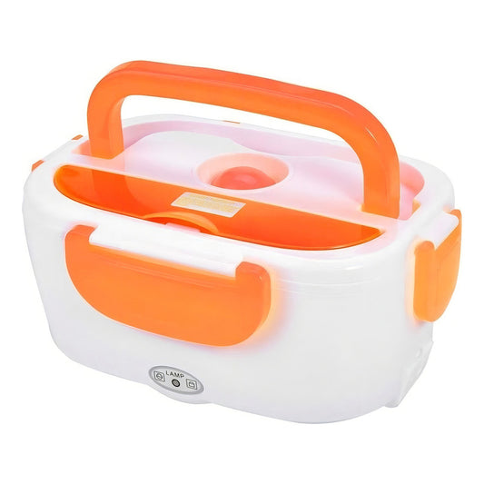 Lonchera Electrica Portatil Calentador Portatil Lunch Box Color Naranja