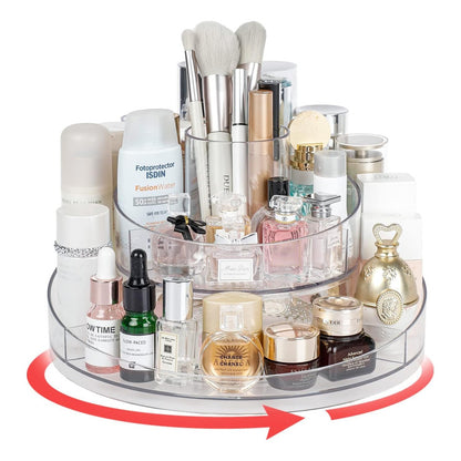Organizador De Maquillaje Giratorio Organizador 360 Maquilla