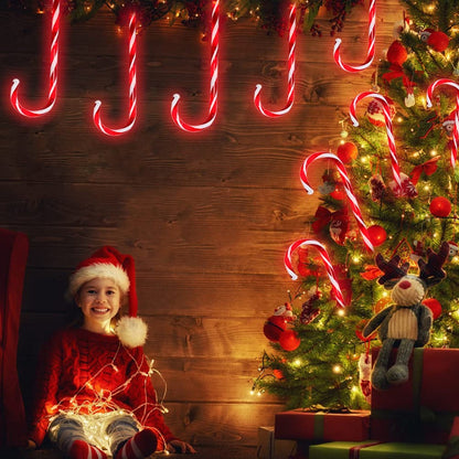 Pack X10 Estacas Navidad Luces Navideñas Luz De Navidad Led