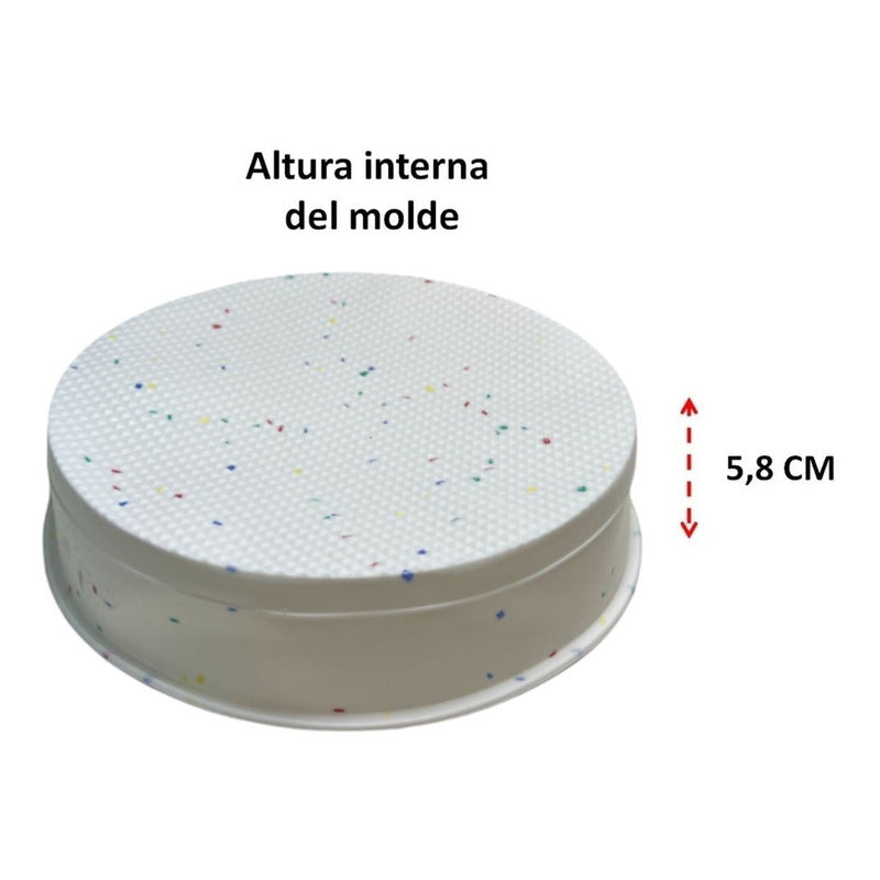 Molde Pan Redondo Moldes Para Reposteria Silicona Queque