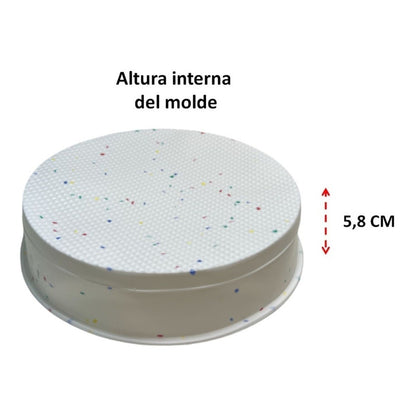 Molde Pan Redondo Moldes Para Reposteria Silicona Queque