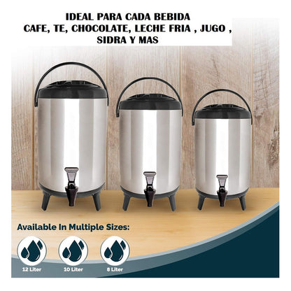 Termo Para Agua Caliente Termo Para Café Termo De Agua 8 Lts