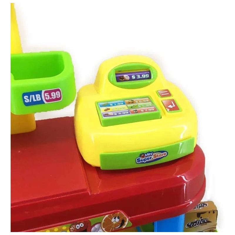 Set Supermercado Juguete Juego Didactico 40 Pcs Infantil