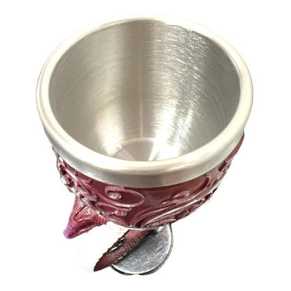 Copa Caliz Medieval Copa Vikingo Copa Gotica Resina Y Acero