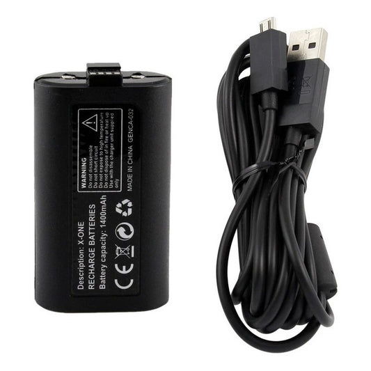 Batería Recargable Control Compatible Con Xbox One 2880 Mah