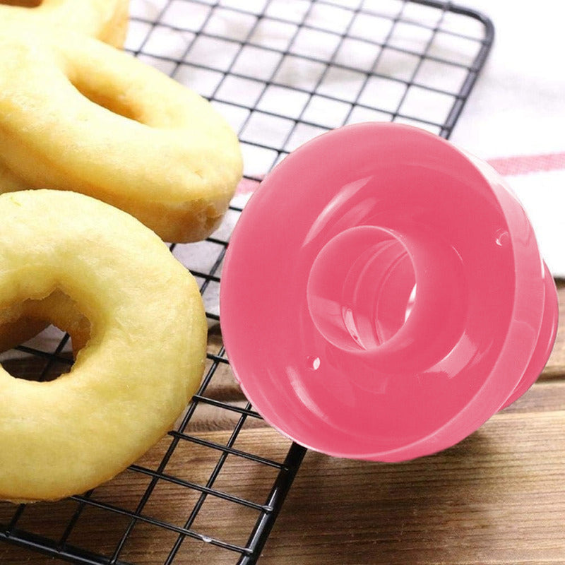 Pack X2 Molde Donas Molde Cortador Para Masa Donuts Molde