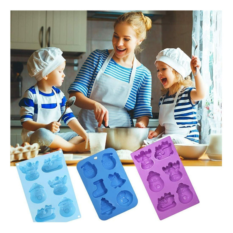 Moldes De Silicona Moldes De Pascua Molde Navidad Trineo Ren