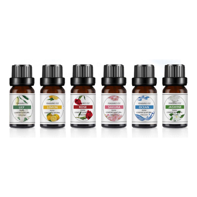 Pack X6 Esencias Para Humidificadores Difusores Aceite Aromaticas Arcashopping Premium De 10 Ml Esencias Para Humidificadores Difusores Aceite Aroma Difusores Olor