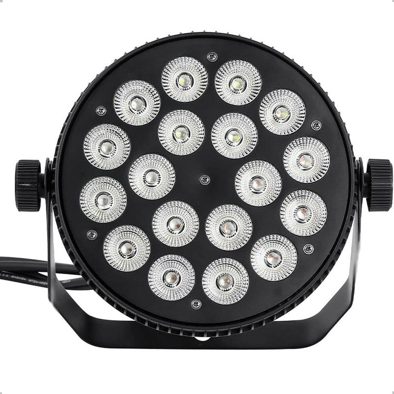 Luces De Fiesta Led Rgb Luz De Discoteca 18 Led Luz Led Foco