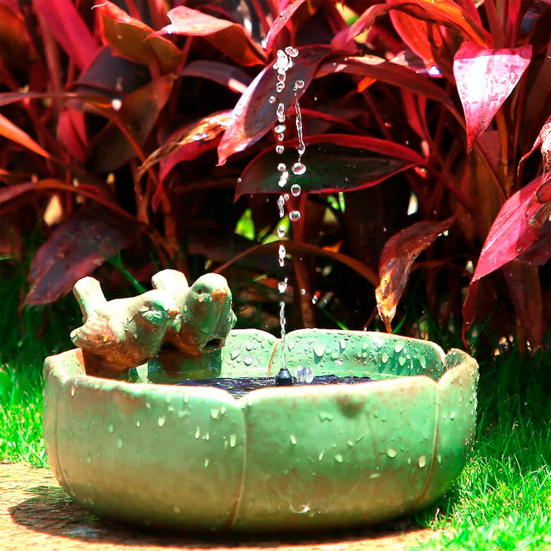 Bomba De Agua Automática Fuente De Agua Solar Aspersor Bomba