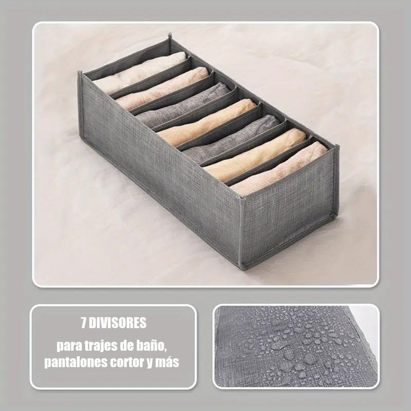 Organizador De Ropa Organizador Ropa Interior 7 Divisiones