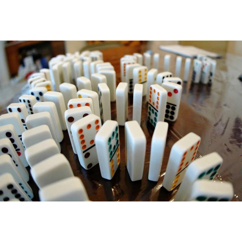 Juego De Domino 91 Piezas Doble 12 Dominoes Juego De Mesa