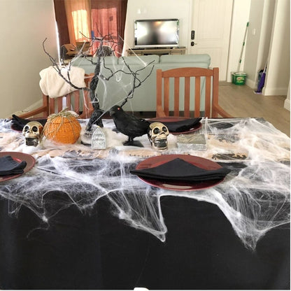 Telaraña Decorativa Halloween Telaraña Para Fiestas Colores