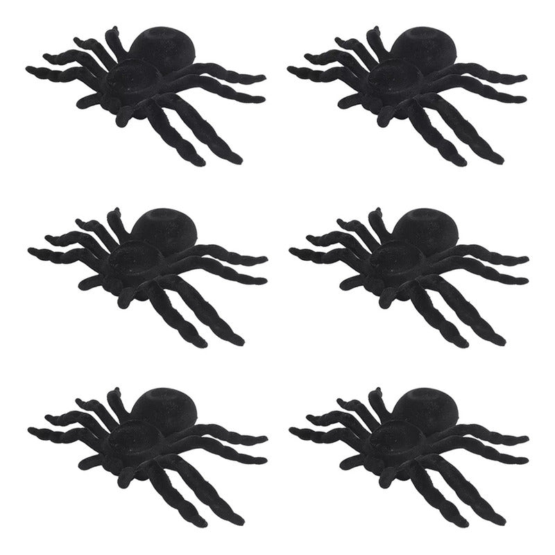 Pack X6 Decoracion Araña Halloween Pack Arañas Colgantes Eventos X6 Pack X6 Arañas Decorativas Negras Arcashopping Pack X6 Araña Decoracion Halloween Araña Decorativa Fiestas