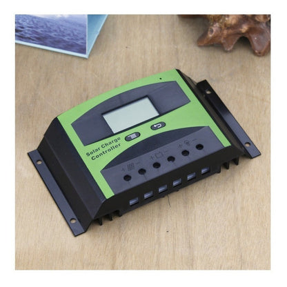 Regulador De Carga Solar Con Pantalla Lcd Controlador 30 Amp