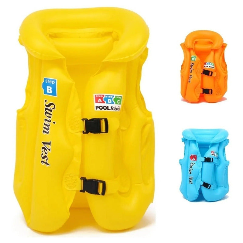 Flotador Niño Flotador Niña Chaleco Inflable Para Piscinas L