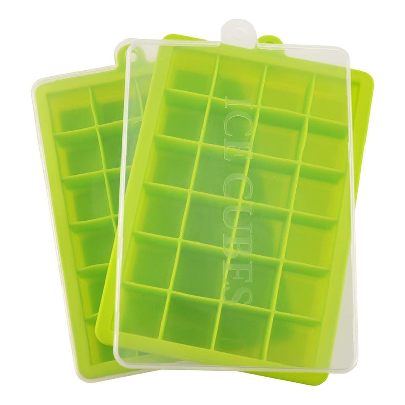 Molde Hielo Silicona Cubetera Hielo Helado Moldes 24 Cubos