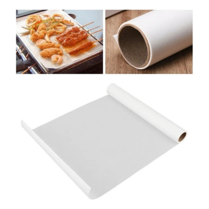 Rollo Papel Manteca New Packing 30cm X 5 Metros