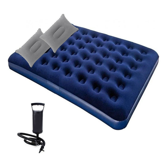 Colchones Inflables Colchon Inflable De 2 Plaza + Inflador