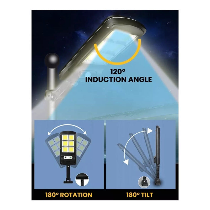 Pack X3 Focos Solares Farol Led Faroles Exterior Solares Led