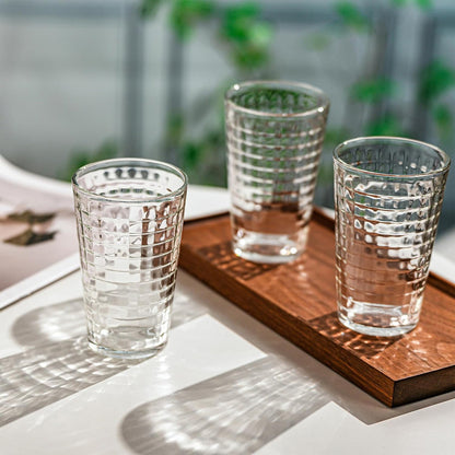 Set 12 Vasos De Vidrio Vaso Vidrio Jugo Juego De Vasos 350ml