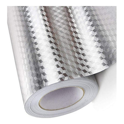 Papel Antigrasa Para Cocina 3 Metros Papel Pegatina Aluminio