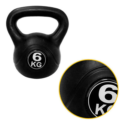 Pesa Rusa 6kg Pesa Kettlebell Mancuerna Ejercicio Crossfit