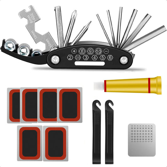 Kit Herramientas De Reparacion Bici Pinchazo Llanta Biciclet