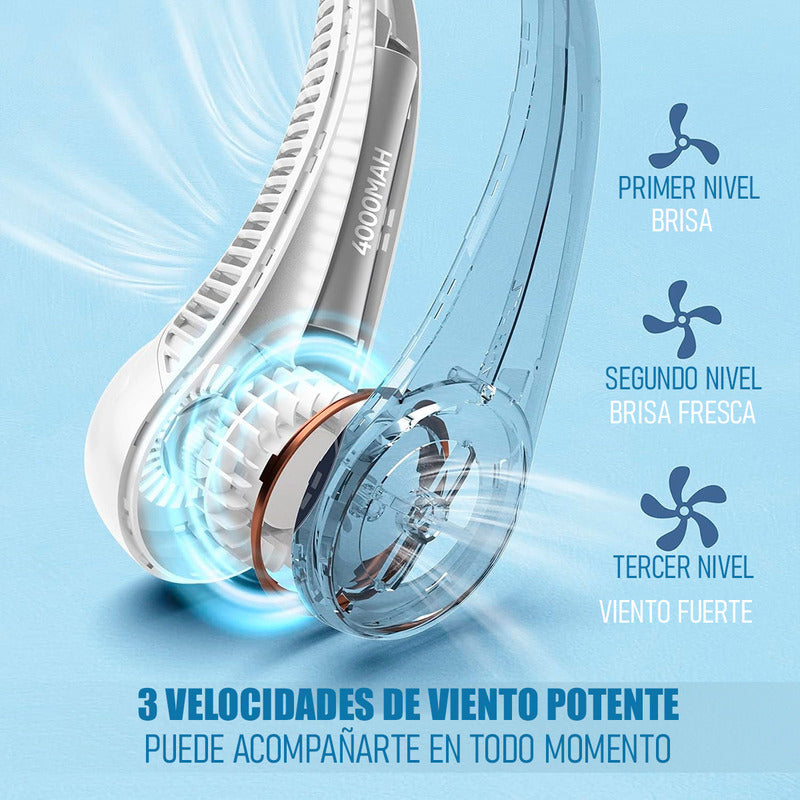 Ventilador Cuello Ventilador Usb Mini Ventilador Portatil