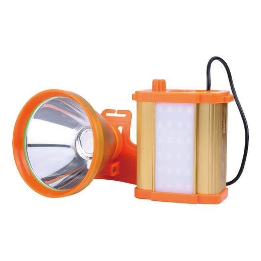 Linterna Cintillo Minera Recargable Camping Lampara 100w