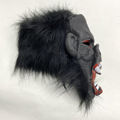 Máscara Látex De Gorila Máscara Animal Halloween Disfraz
