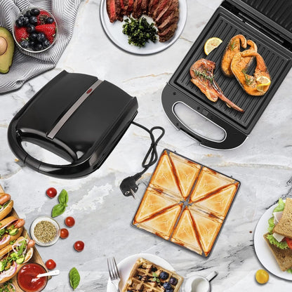 Sandwichera Eléctrica Tostadora Grill Sandwichera Parrilla