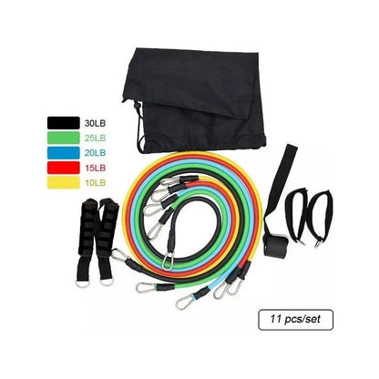 Kit Bandas Elásticas Banda Elastica De Resistencia 5 Resiste