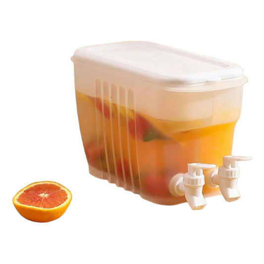 Jarra Dispensadora Doble Grifo Jarras Jugo Agua 3,5l Bebidas