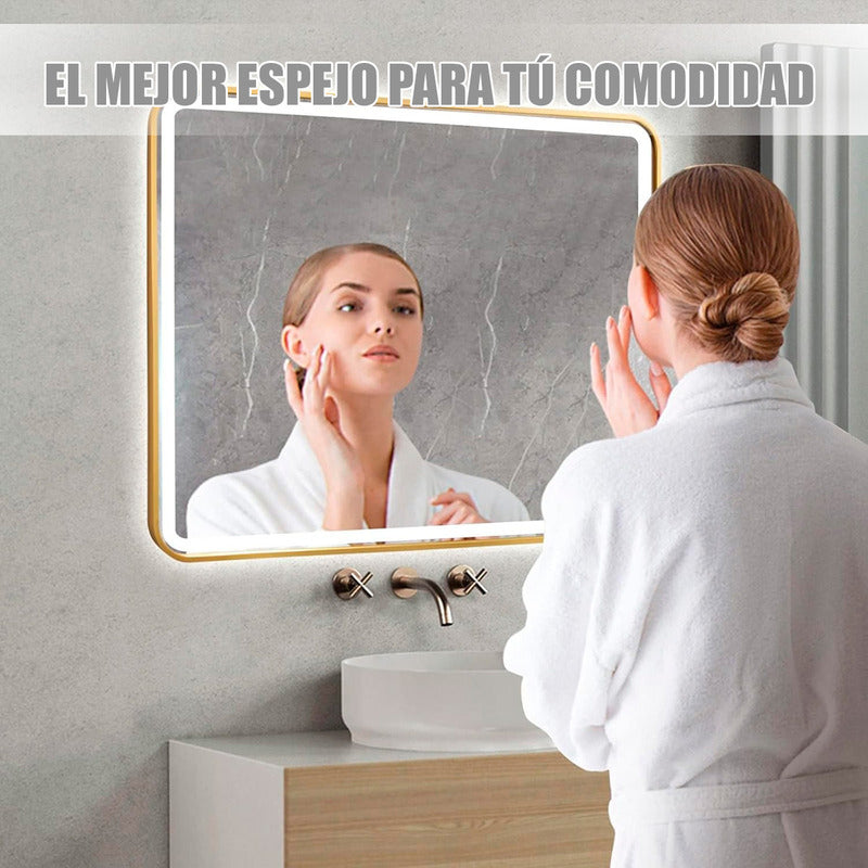 Espejo Led Espejo Rectangular Decorativo Espejos Colgantes