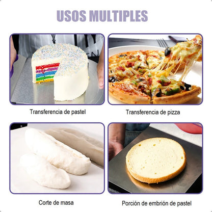 Pack X2 Elevador De Tortas Espátula Pala Levanta Queques