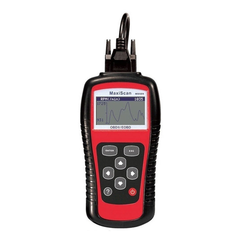 Scanner Automotriz Obdii/eobd Ms509 Scanner Multimarca Auto