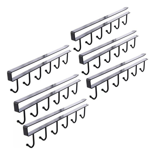 Pack X6 Soporte Colgador Cocina Colgador Taza Soporte Metal