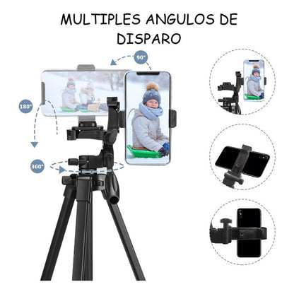 Tripode Celular Tripode Para Camara Fotografia Control 115cm