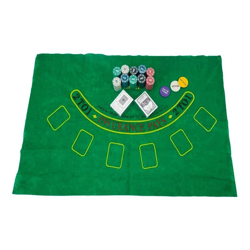 Set Poker Juego De Mesa 200 Fichas Naipes Fichas Poker