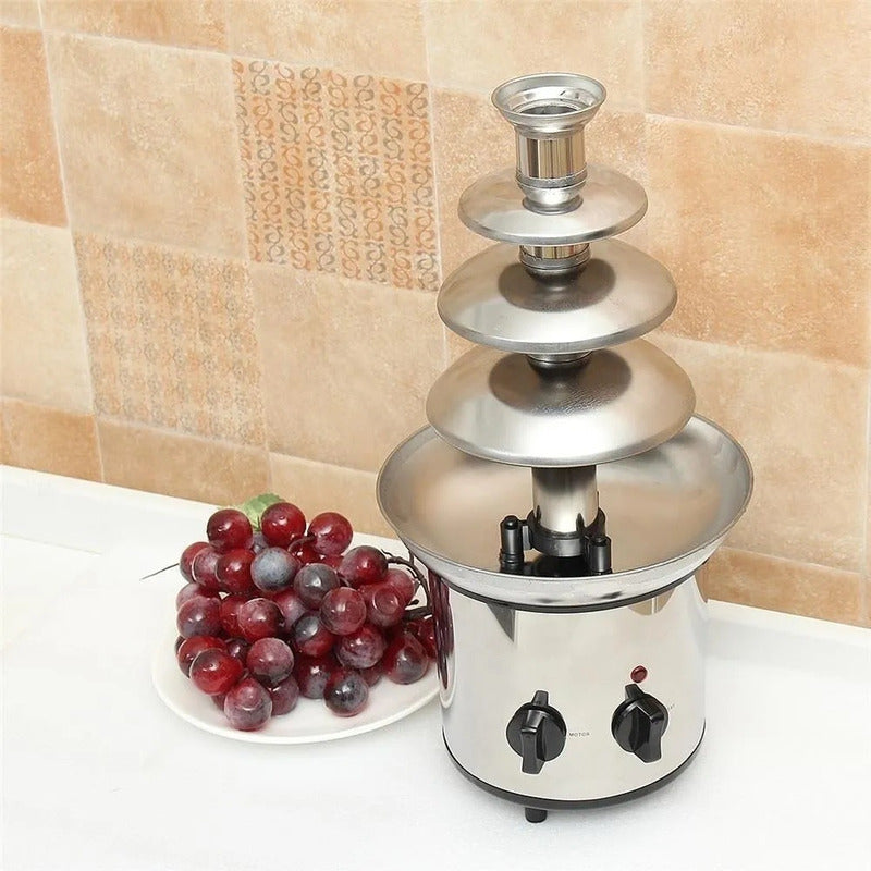 Cascada De Chocolate Maquina Derretir Chocolate Fondue Acero