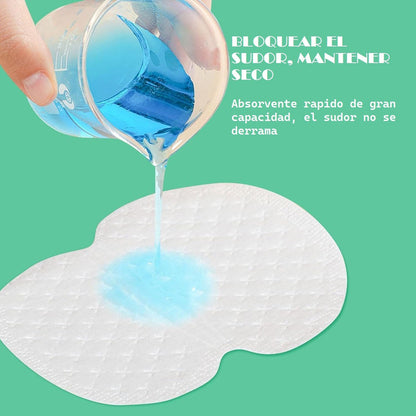 Pack 10 Almohadillas Absorbente Sudor Antitranspirante Axila
