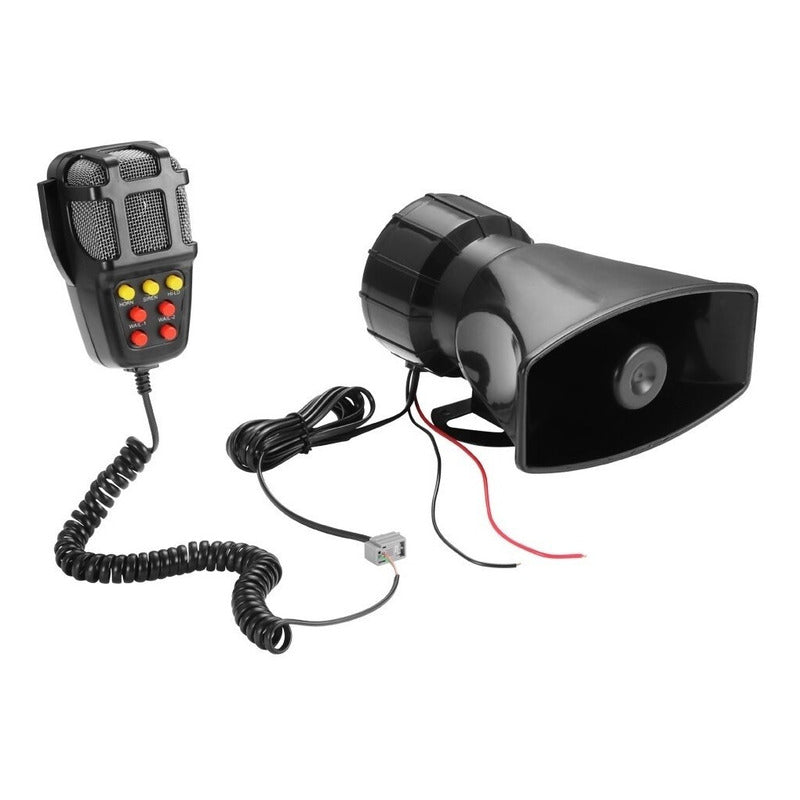 Bocina Policial Para Camioneta Altavoz Bocinas 12volt Auto
