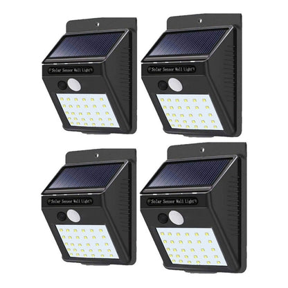 Pack X4 Focos Solares Jardin Focos Solares Exterior 30 Led