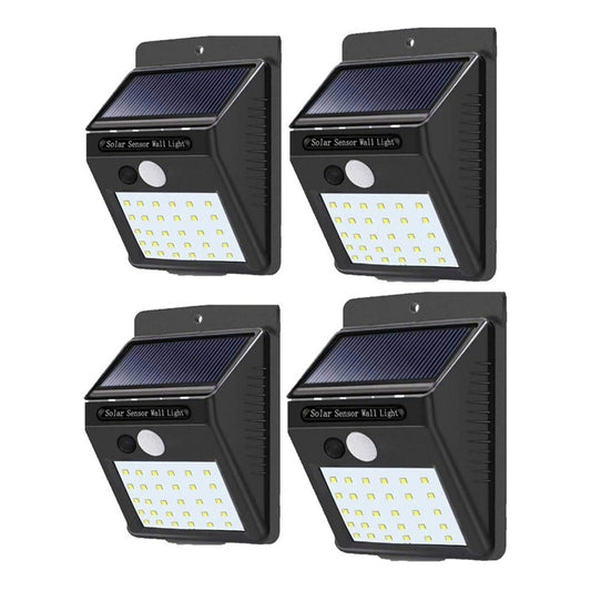 Pack X4 Focos Solares Jardin Focos Solares Exterior 30 Led