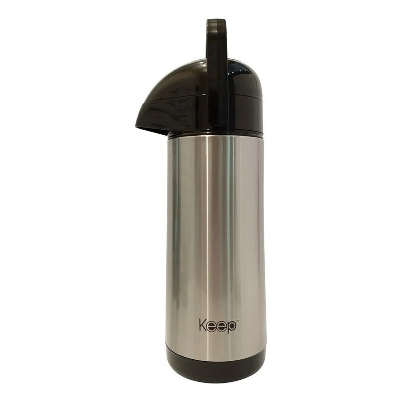 Termo Sifón 1 Litro Caliente/ Frío Acero Inoxidable - Keep