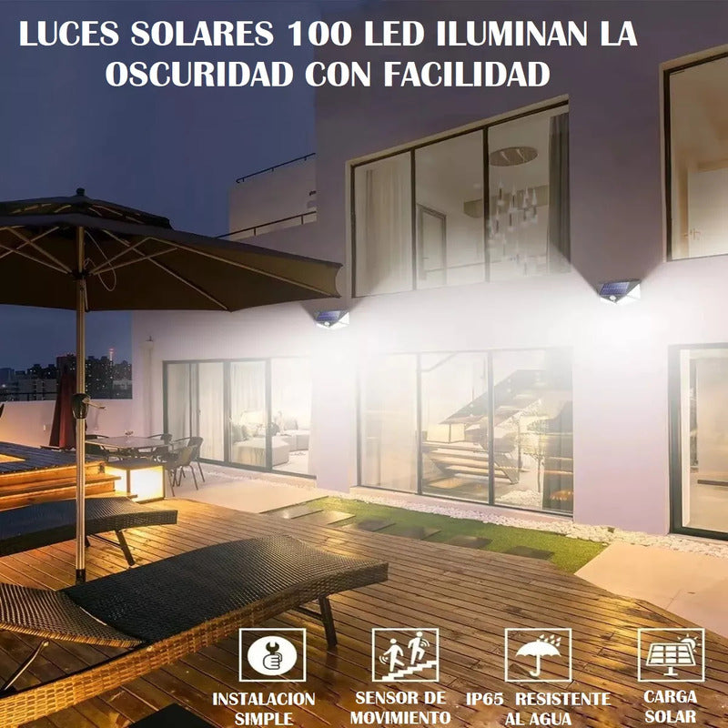 Foco Solar Con Sensor De Movimiento Led Foco Solar 7w Reflector Solar Exteriores Foco Solar Focos Solares Exterior Luz Solar Panel Foco Led Arcashopping