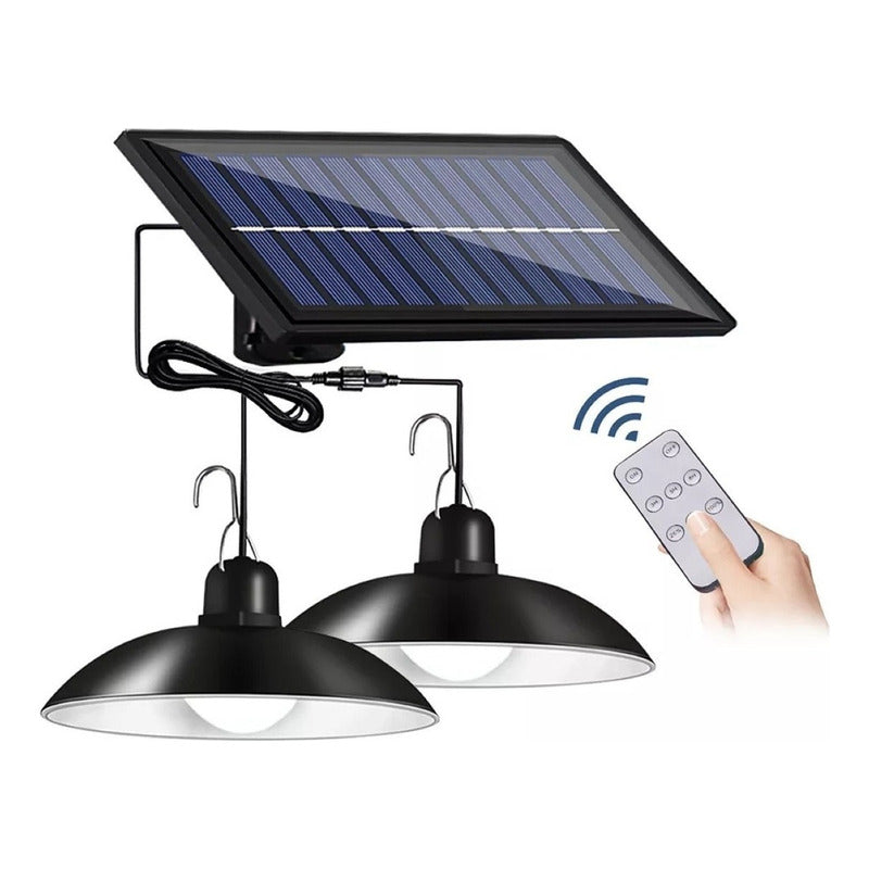 Ucgg Solar Luces Colgantes, Luz Colgante Solar De Doble C