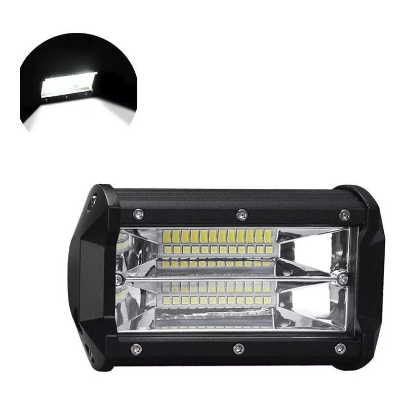 Focos Neblineros Led Barra 72w Neblineros Led Auto Moto