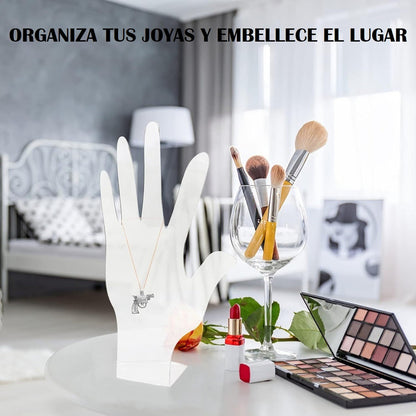 Mano Exhibidora Anillos Exhibidor Pulseras Organizador Joyas